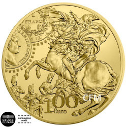100 Euro Or France BE 2019 - Semeuse : Le Franc Germinal 