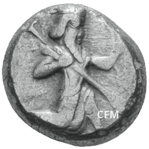 Siglos Argent Grèce (Perse) - Roi achéménide Siglos Argent Grèce (Perse) - Roi achéménide