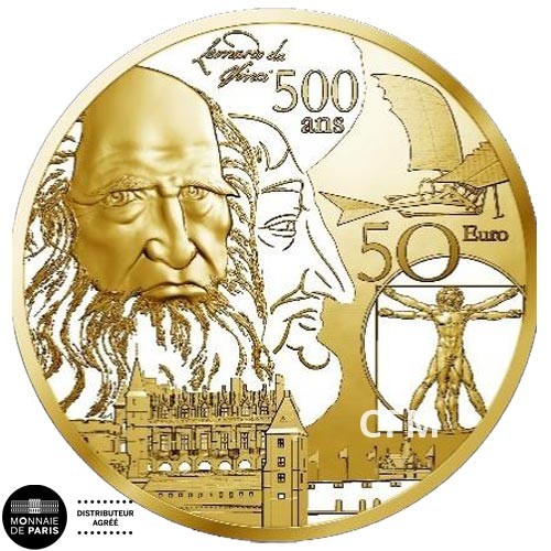 50 Euro Or France BE 2019 - Europa Star 2019 L'époque Renaissance 50 Euro Or France BE 2019 - Europa Star 2019 L'époque Renaissance