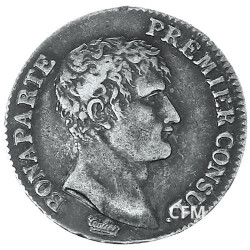 1 Franc Argent Bonaparte 1er consul