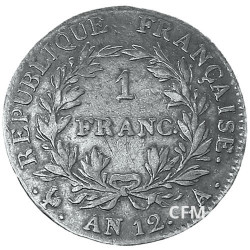 1 Franc Argent Bonaparte 1er consul