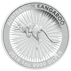 1 Dollar Argent Australie BU 2019 - Kangourou