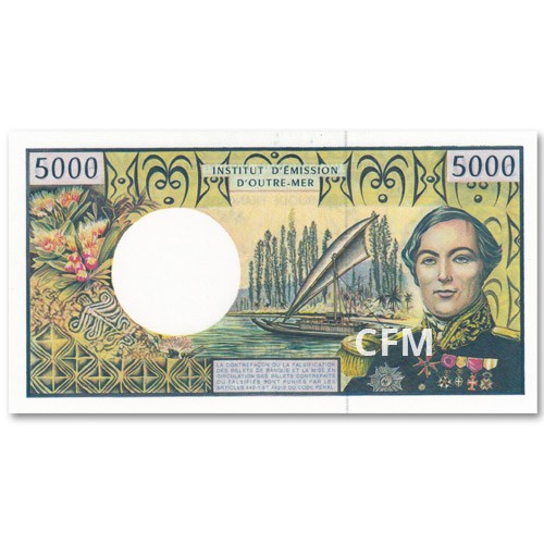 5 000 Francs Polynésie  Française - Bougainville