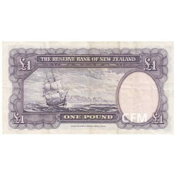 1 Livre Nouvelle Zélande 1940 - James Cook
