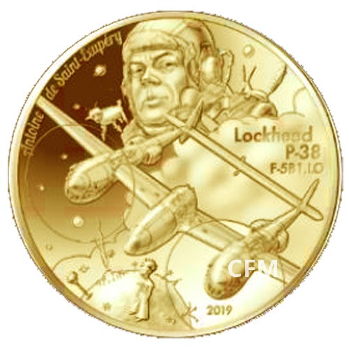 50 Euro Or France BE 2019 - P-38 50 Euro Or France BE 2019 - P-38