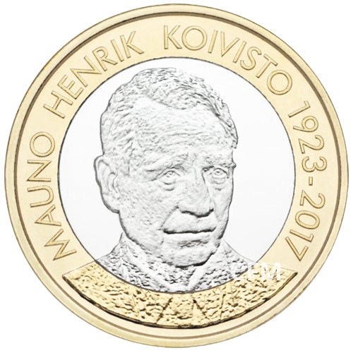 5 Euro Finlande 2018 - Mauno Koivisto 5 Euro Finlande 2018 - Mauno Koivisto
