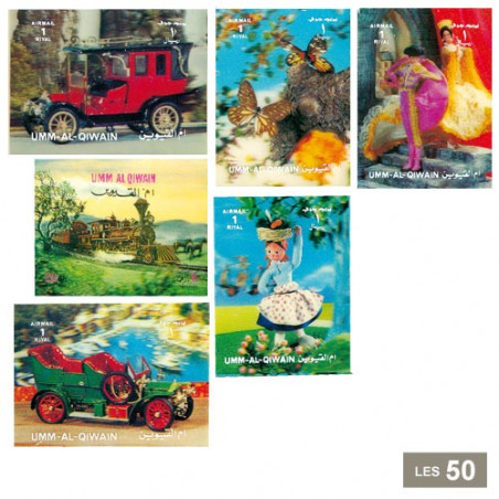 50 timbres 3D