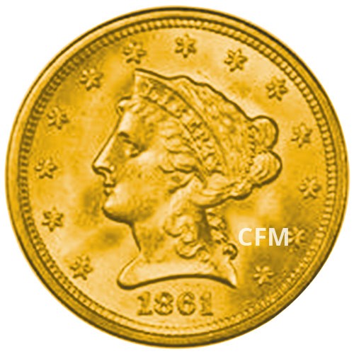 2,5 Dollars Or USA 1840-1907 - “Liberty head”