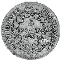 5 Francs Argent Union et Force