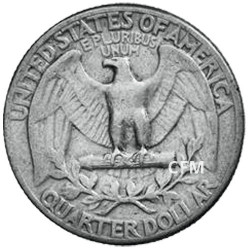 1/4 Dollar Argent 1932-1964 - George Washington