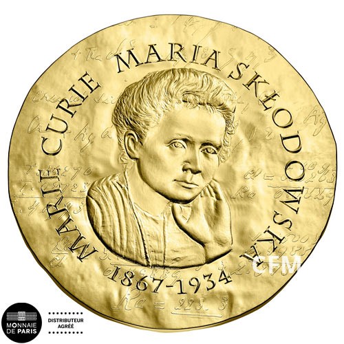 50 Euro Or France BE 2019 - Femmes de France : Marie Curie 50 Euro Or France BE 2019 - Femmes de France : Marie Curie