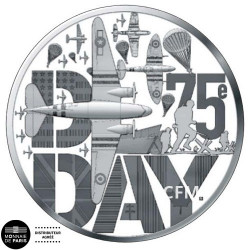 10 Euro Argent France BE 2019 - D-Day