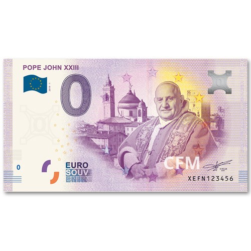 Billet souvenir 0 Euro Vatican 2018 - Jean XXIII