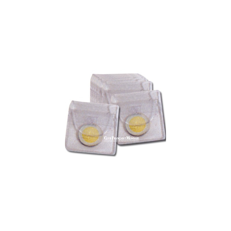 Pochettes De Rangement Pour Capsules De Champagne - Lot De 2 - Format 240x305 Mm - Pour 42 Bouchons 29 Mm - Avec Intercalaires Noirs