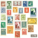75 timbres pays baltes d’avant 1941*
