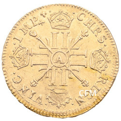 Louis d’Or Louis XIV aux 8L et aux insignes