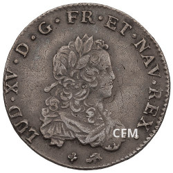 1/3 Ecu Argent Louis XV