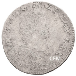 Quart d’écu Vertugadin Louis XV