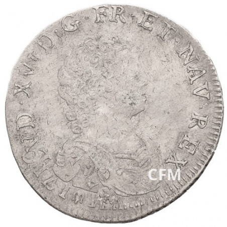 Quart d’écu Vertugadin Louis XV