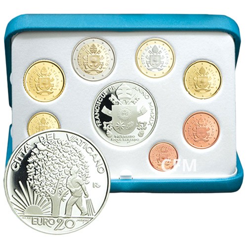 Série Vatican BE 2019 + 20 Euro Argent Série Vatican BE 2019 + 20 Euro Argent