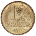 1 Peseta Espagne 1937