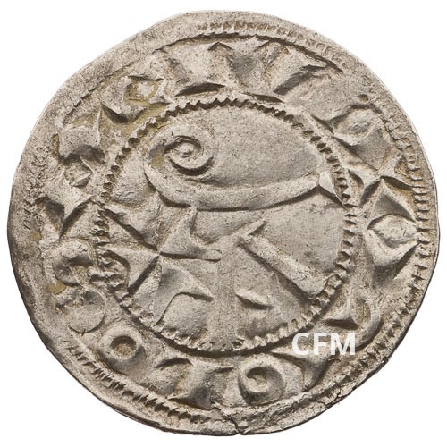 1 Denier Comté de Toulouse - Alphonse Jourdain (1112-1148) 1 Denier Comté de Toulouse - Alphonse Jourdain (1112-1148)