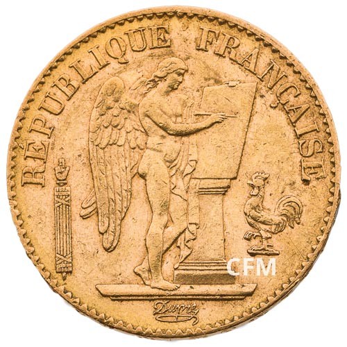20 Francs Or Génie 1895 A - IIIe République