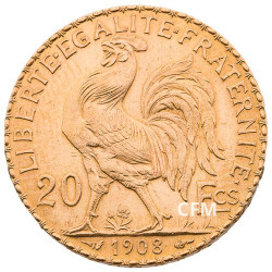 20 Francs Or - Marianne 1908