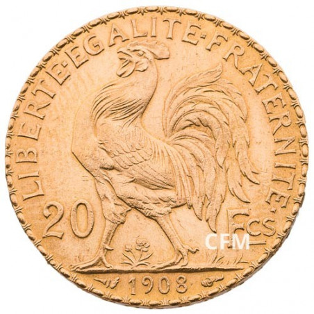 20 Francs Or - Marianne 1908