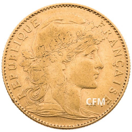 1900 - 10 Francs Or - Marianne IIIe République