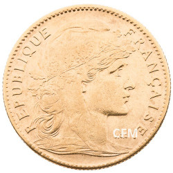 1909 - 10 Francs Or - Marianne IIIe République