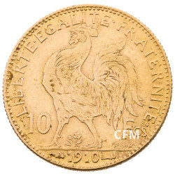 1910 - 10 Francs Or - Marianne IIIe République