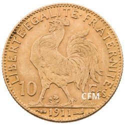 1911 - 10 Francs Or - Marianne IIIe République