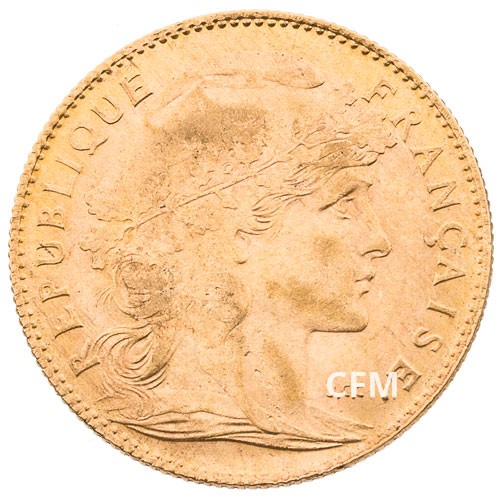 1912 - 10 Francs Or - Marianne IIIe République