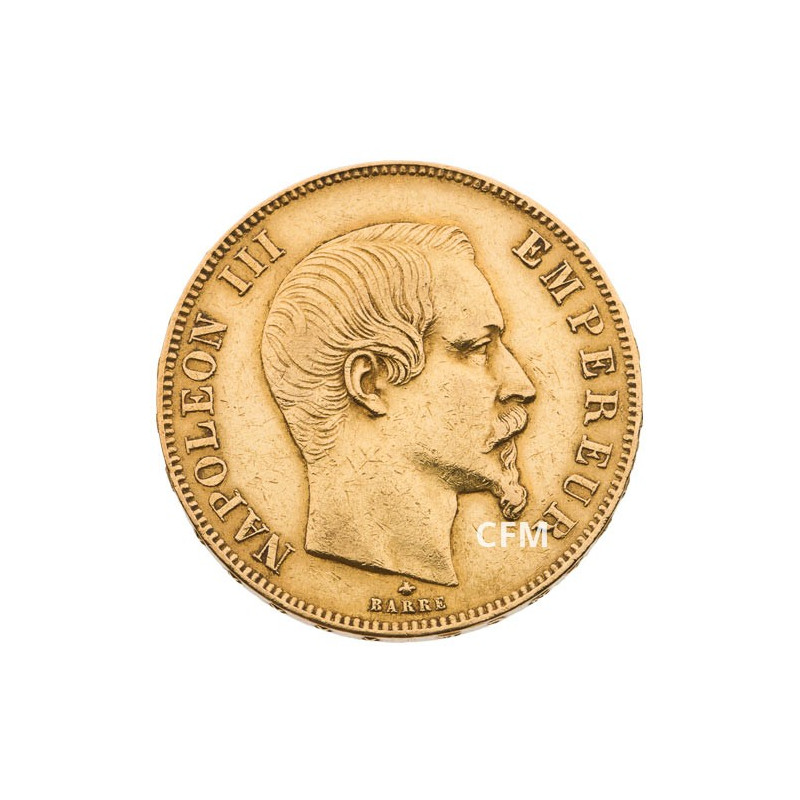 Pièce De 100 Frs En Or Napoléon III Tête Nue Année 1858 Atelier A Poids 32 25g Tb Sup Pièce De 100 Frs En Or Napoléon III Tête Nue Année 1858 Atelier A Poids 32 25g Tb Sup