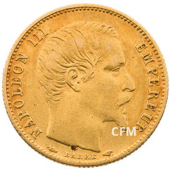 5 Francs Or Napoléon III petit module - 1854-1855