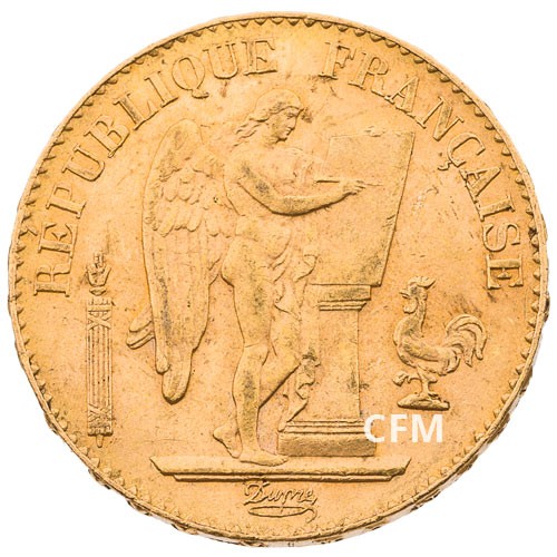 20 Francs Or Génie 1897 A - IIIe République