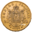 20 FRANCS OR - NAPOLEON III - 1866A