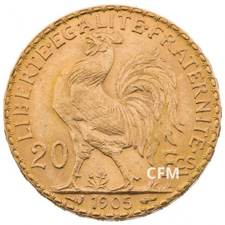 20 Francs Or - Marianne 1905