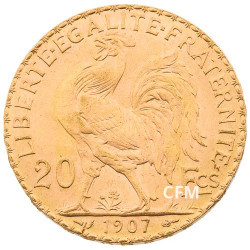 20 Francs Or - Marianne 1907