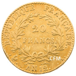 20 Francs Or An 12a - Bonaparte 1er Consul