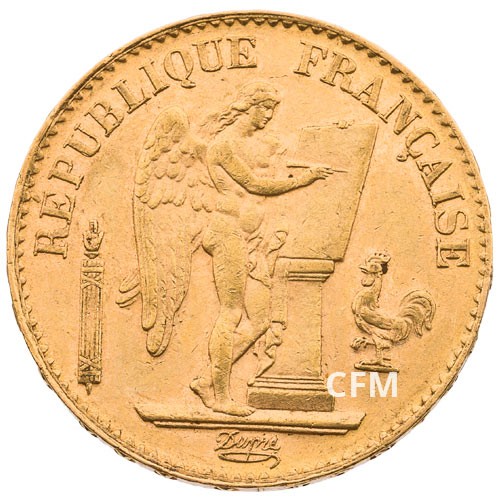 20 Francs Or Génie 1889A - IIIe République