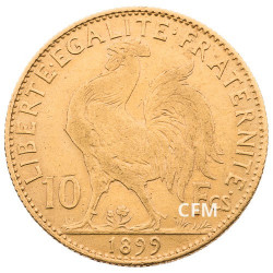 10 Francs Or Marianne 1899
