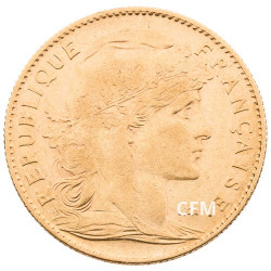 10 Francs Or Marianne - IIIe République - 1906