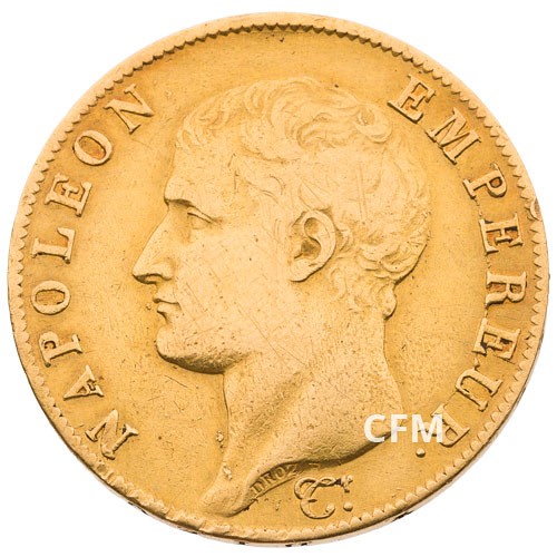 40 F Or Napoléon Empereur - 1806 A