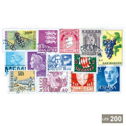 200 timbres Europe