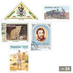25 timbres Namibie