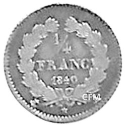 1/4 Franc Louis-Philippe Ier 1840