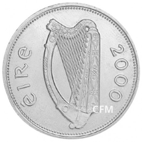 1 Livre Irlande 2000 - Millénaire, harpe irlandaise (2)