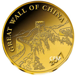 100 Francs Or Mali La Grande Muraille - Chine